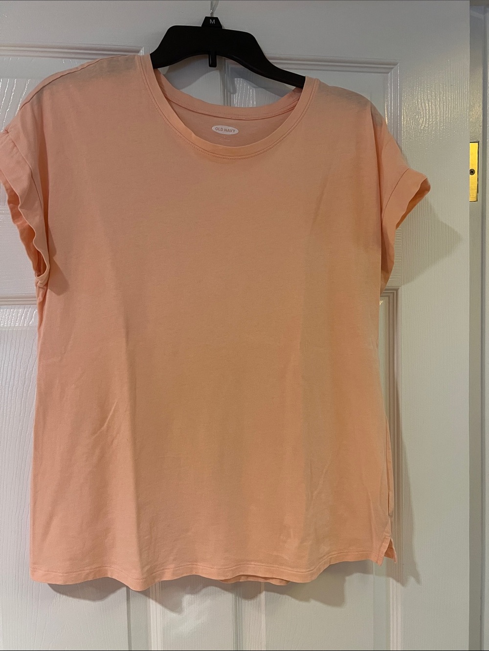 Old Navy Peach Crewneck Short Sleeve Tee